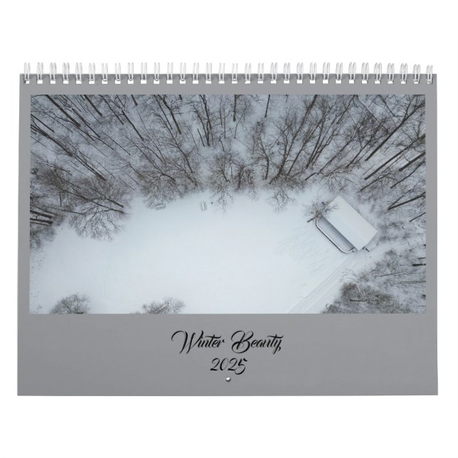 Calendario Belleza de invierno 2025 (Tapa)