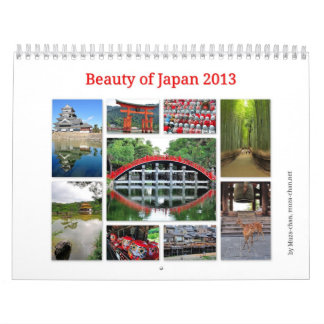 Calendario Belleza de Japón 2013