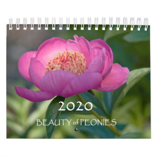 Calendario Belleza de las Peonías 2020