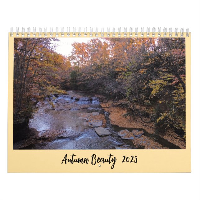 Calendario Belleza de otoño de 2025 (Tapa)