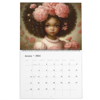 Calendario Bellezas negras florecientes - temporada 2025