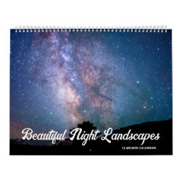 Calendario Bellos paisajes nocturnos