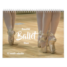 Calendario Bellos zapatos de ballet 2026