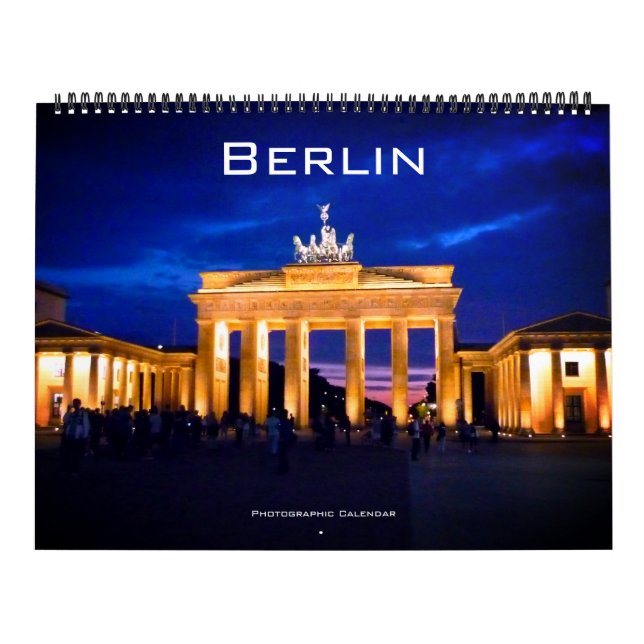 Calendario Berlín Alemania 2027 grande (Tapa)