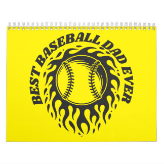 Calendario Best Baseball Dad Ever Calendar