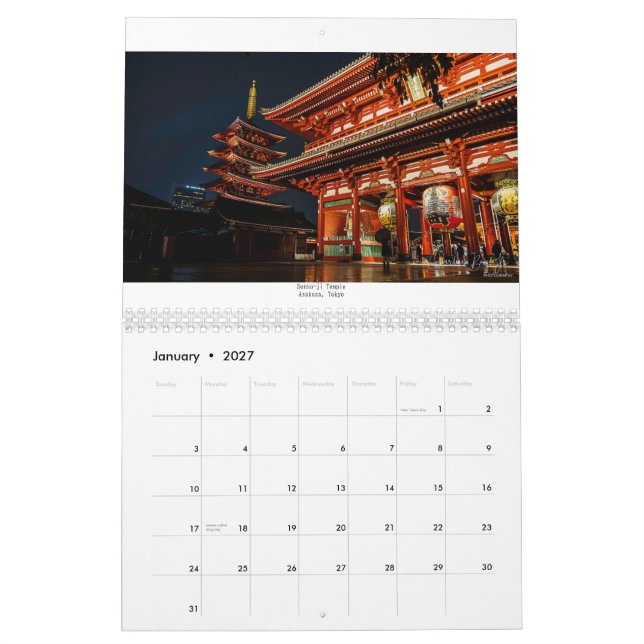 Calendario Best of Japan - 2026 Calendar (Jan 2027)