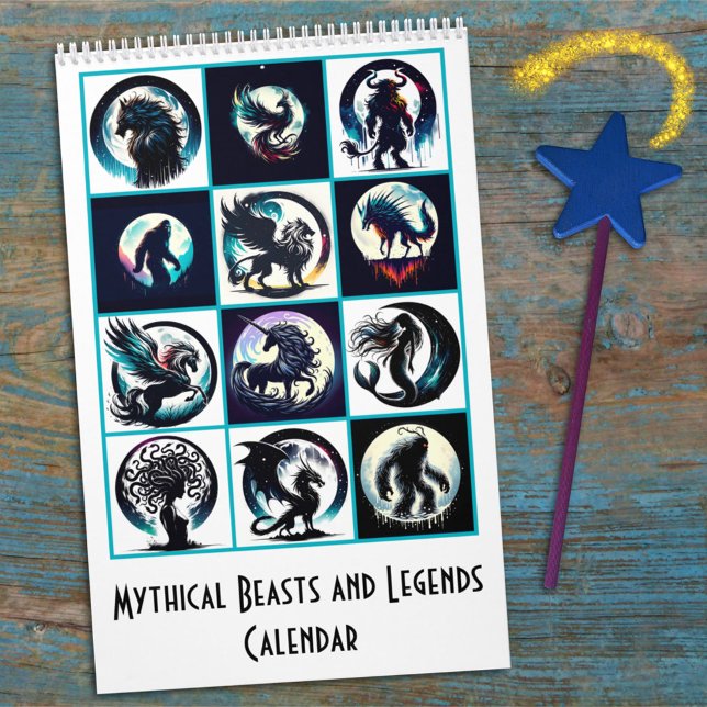 Calendario Bestias Místicas y Leyendas (Subido por el creador)