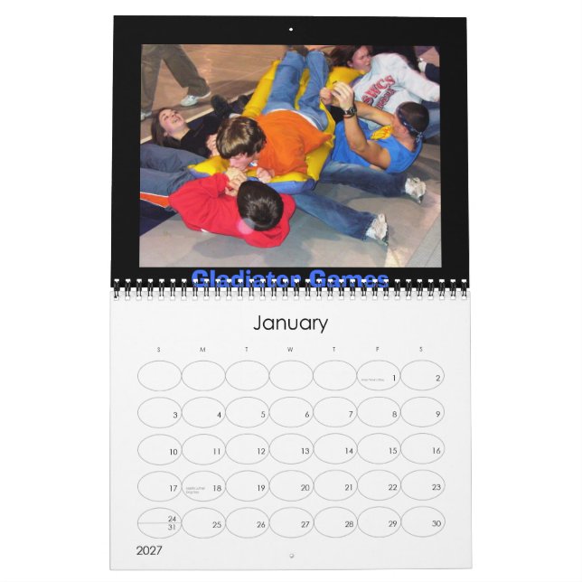 Calendario Bethel Pyro-Maniacs 2008 (Jan 2027)