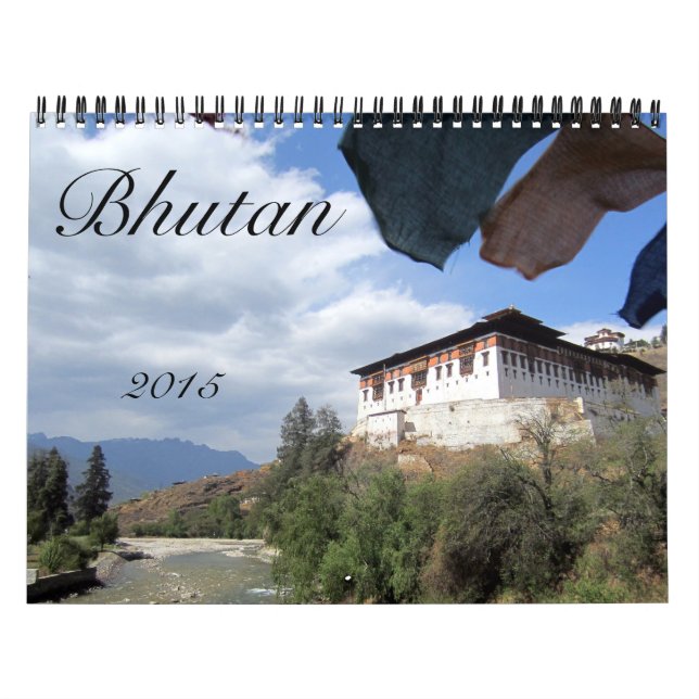Calendario Bhután 2015 (Tapa)