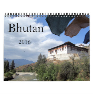 Calendario Bhután 2016