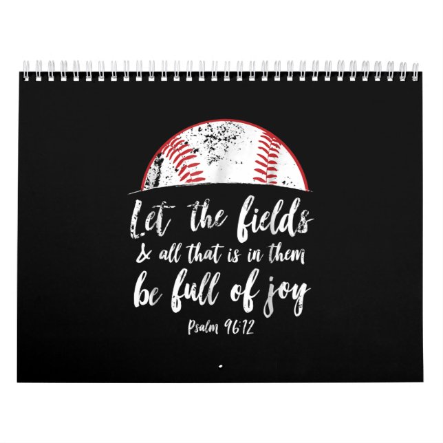 Calendario Biblia de béisbol versus Salmo cristiano banglades (Tapa)