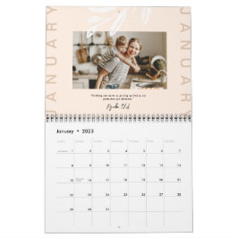 Calendario Biblia Verse Elegant Natural Tones Galería fotográ