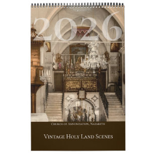 Calendario Bíblico de Sitios Sagrados Cristianos
