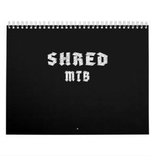 Calendario Bicicleta Mtb Shred
