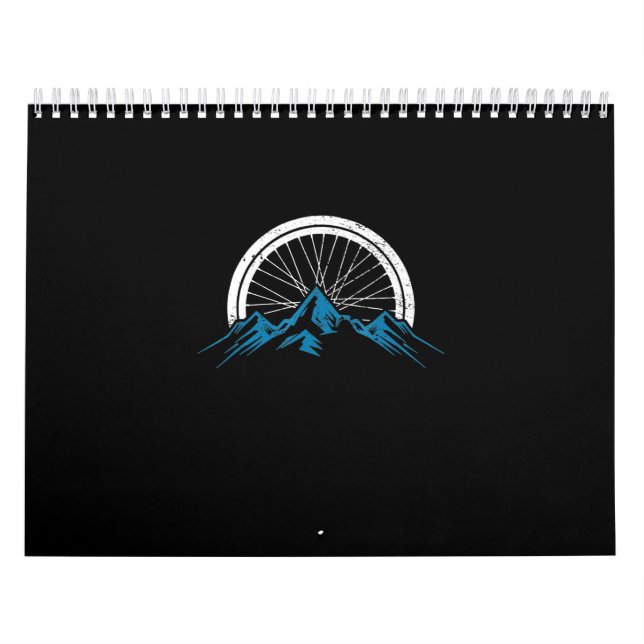 Calendario Bicicleta sucia Bicicleta Vintage Mountain MTB (Tapa)