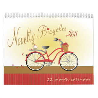 Calendario Bicicletas de Novedad 2011