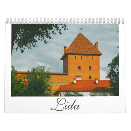 Calendario Bielorrusia Lida Architecture Landscape City Stree