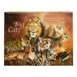 Calendario Big Cat Art Calendar