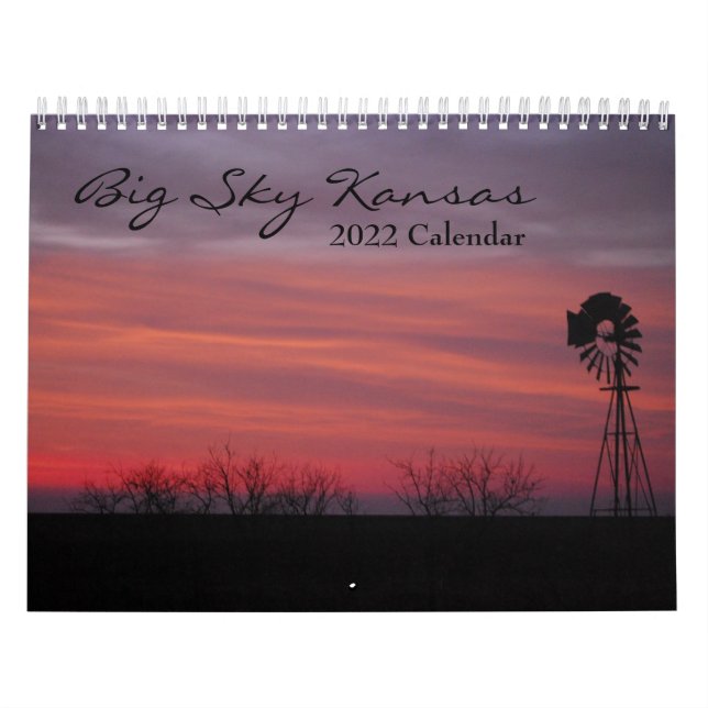 Calendario Big Sky Kansas (Tapa)