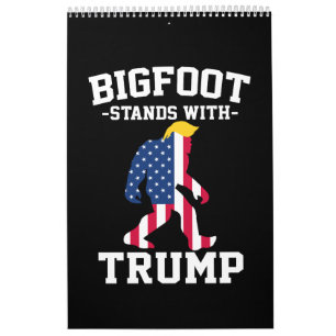 Calendario Bigfoot Apoya a Trump Elecciones 2024