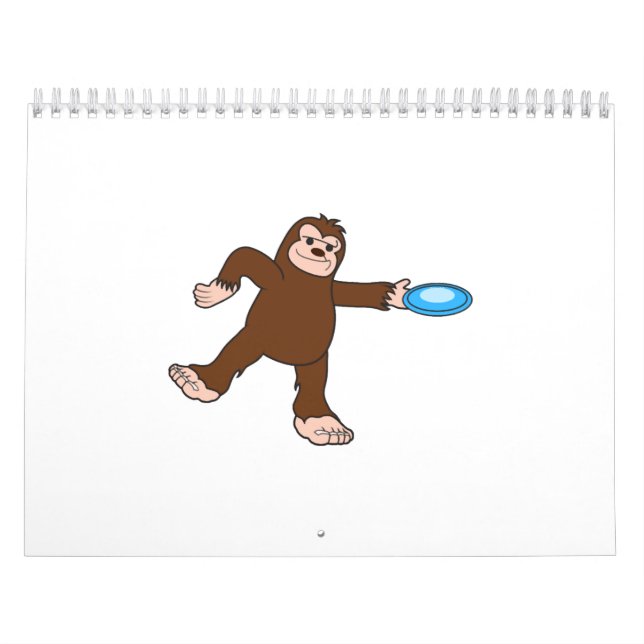 Calendario Bigfoot Disk Golf (Tapa)