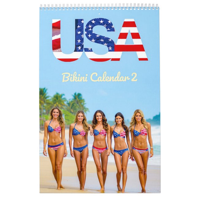 Calendario bikini 2 de Estados Unidos (Tapa)
