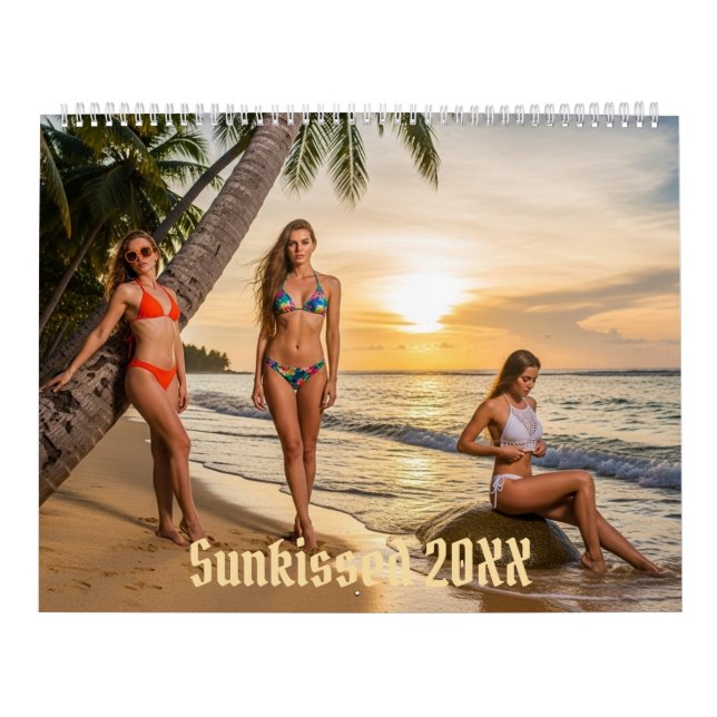 Calendario bikini con mujeres hermosas - limitado (Tapa)