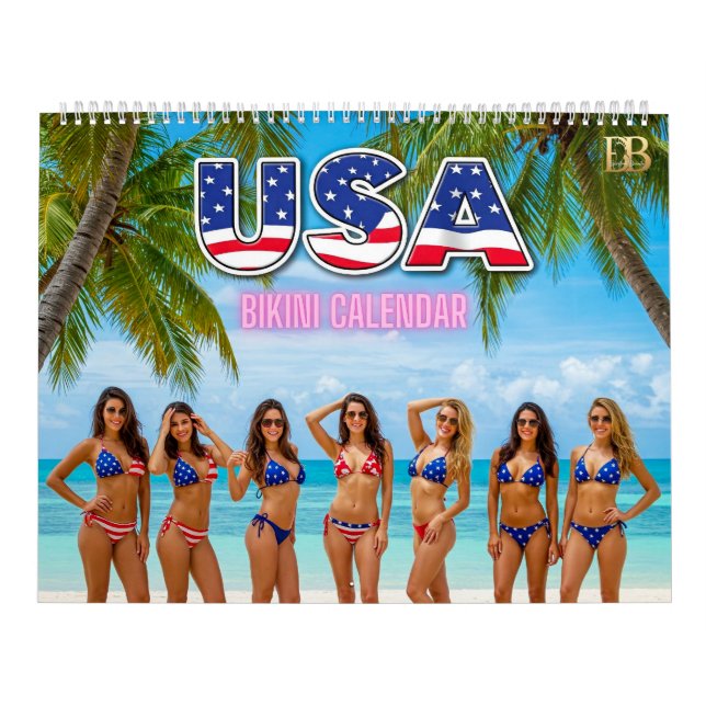 Calendario bikini de Estados Unidos (Tapa)