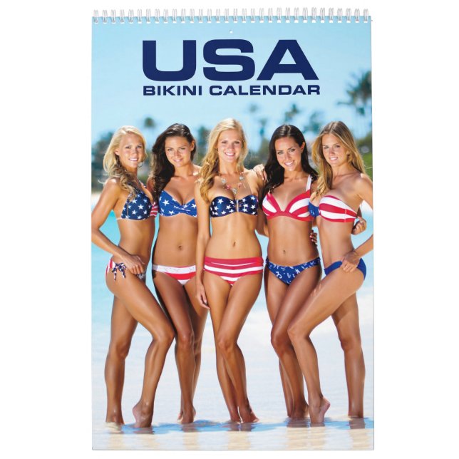Calendario bikini de Estados Unidos (Tapa)