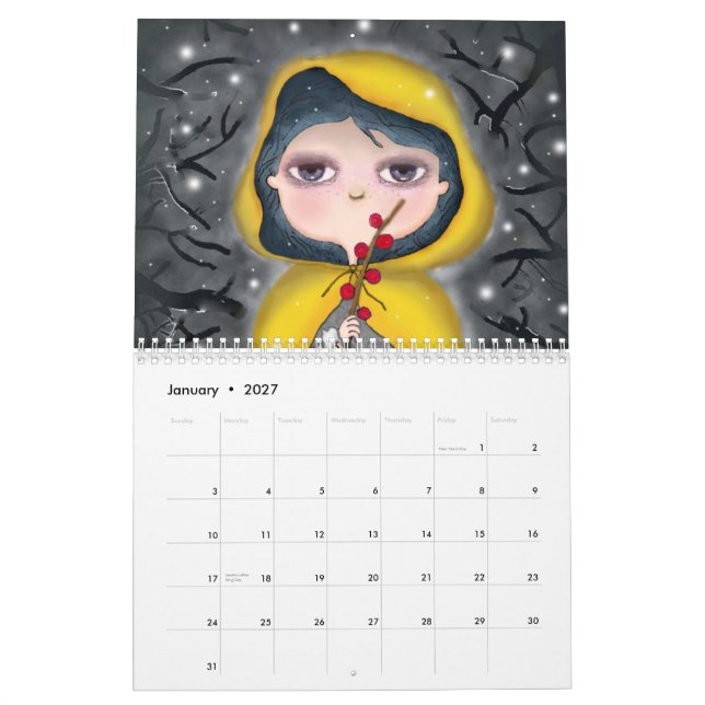 Calendario Biliana 2010 Savova (Jan 2027)