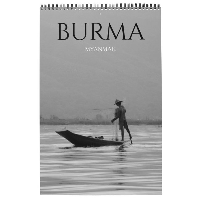 Calendario birmania myanmar (Tapa)