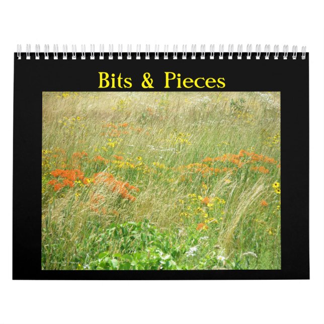 Calendario - Bits y piezas (Tapa)