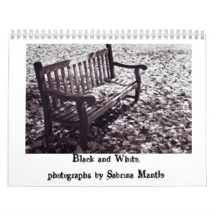 Calendario Blanco y negro, fotografías por Sabri…