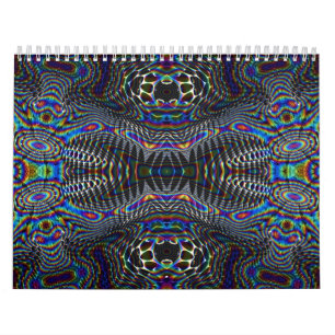 Calendario Blist psicodélico