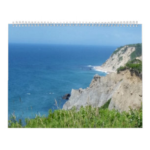 Calendario Block Island Bluffs - Isla Block, Isla Rhode