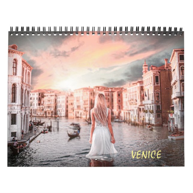 Calendario Blondie En La Venecia Romántica (Tapa)