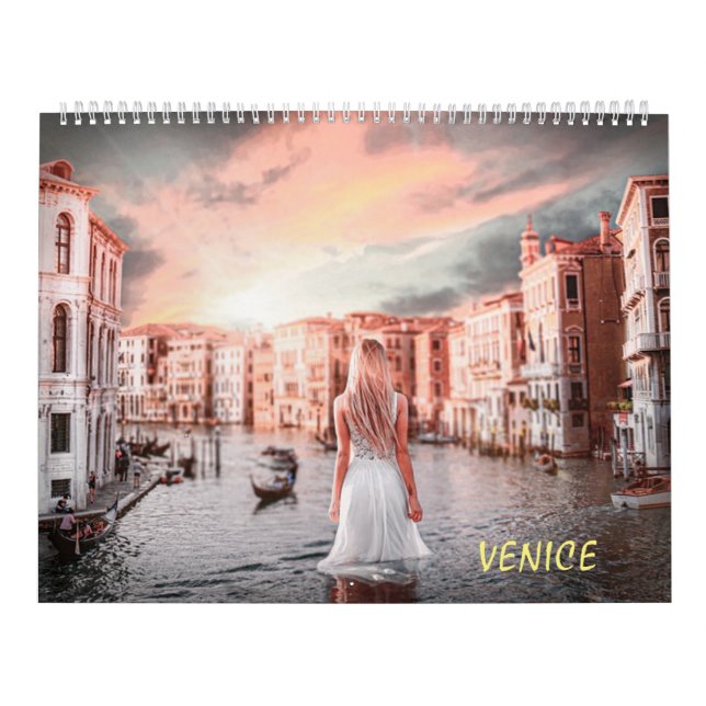 Calendario Blondie En La Venecia Romántica (Tapa)