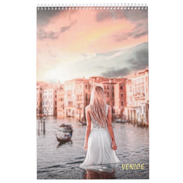 Calendario Blondie En La Venecia Romántica (Tapa)