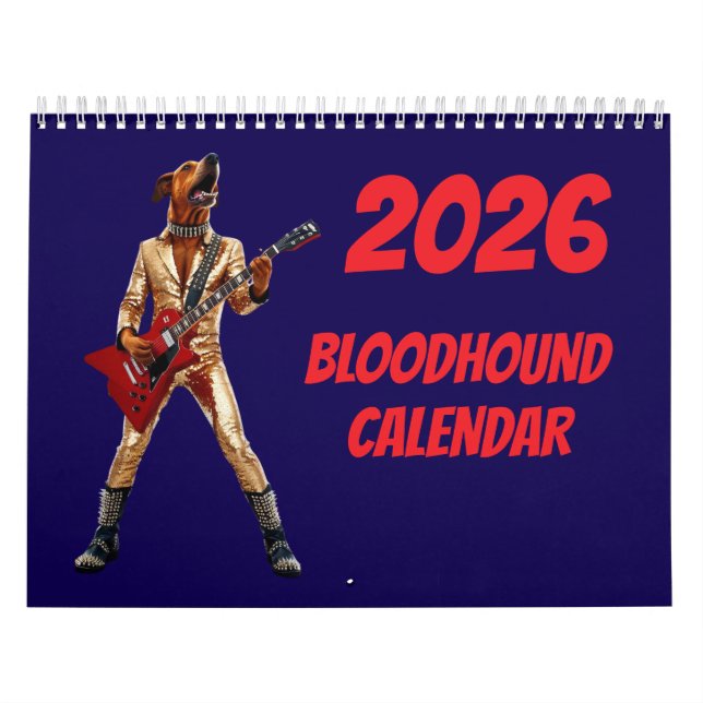 Calendario Bloodhound (Tapa)