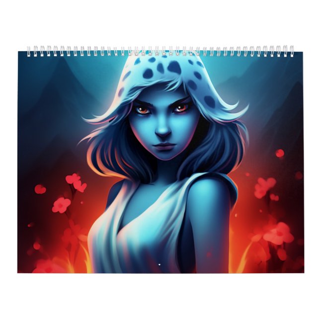 Calendario Blue Girl Calendar (Tapa)