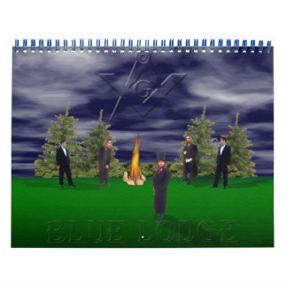 Calendario BLUE LODGE Calendar