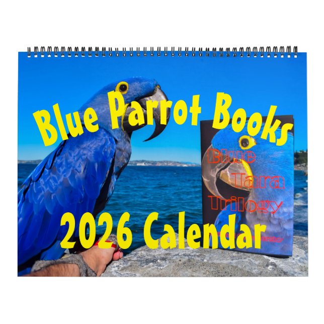 Calendario Blue Parrot Books 2026 Calendar (Tapa)