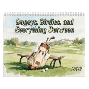 Calendario Bogeys, Birdies y Todo lo Demás Entre Golf Diverti