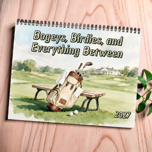 Calendario Bogeys, Birdies y Todo lo Demás Entre Golf Diverti