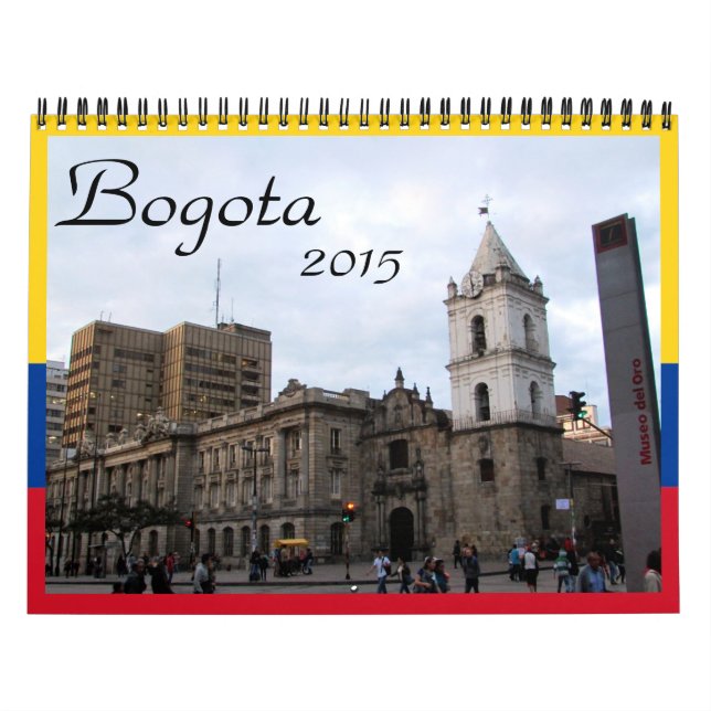 Calendario bogotá 2015 (Tapa)
