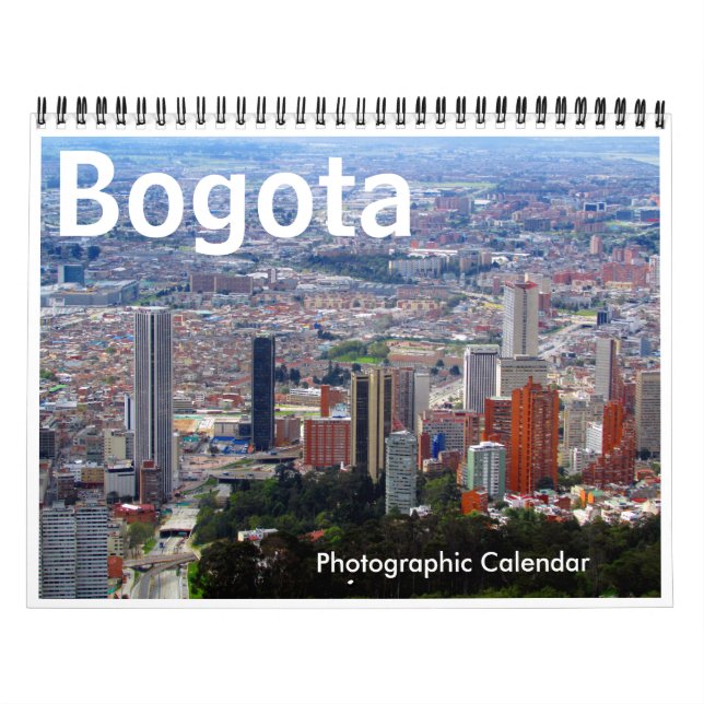 Calendario bogotá 2026 (Tapa)