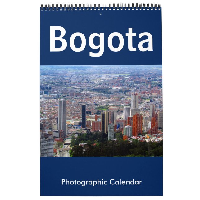Calendario bogota colombia (Tapa)