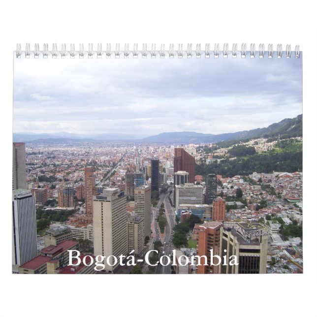 Calendario Bogotá-Colombia Calendar (Tapa)