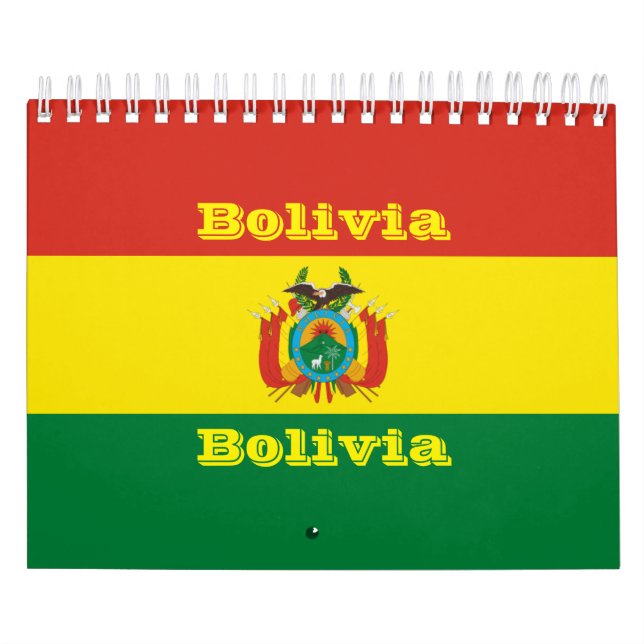 Calendario Bolivia (Tapa)