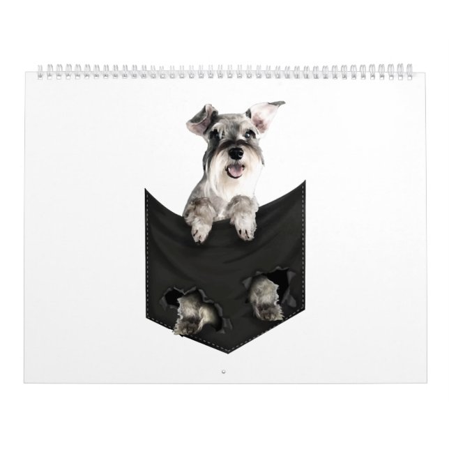 Calendario Bolsillo Schnauzer Mid Classic (Tapa)